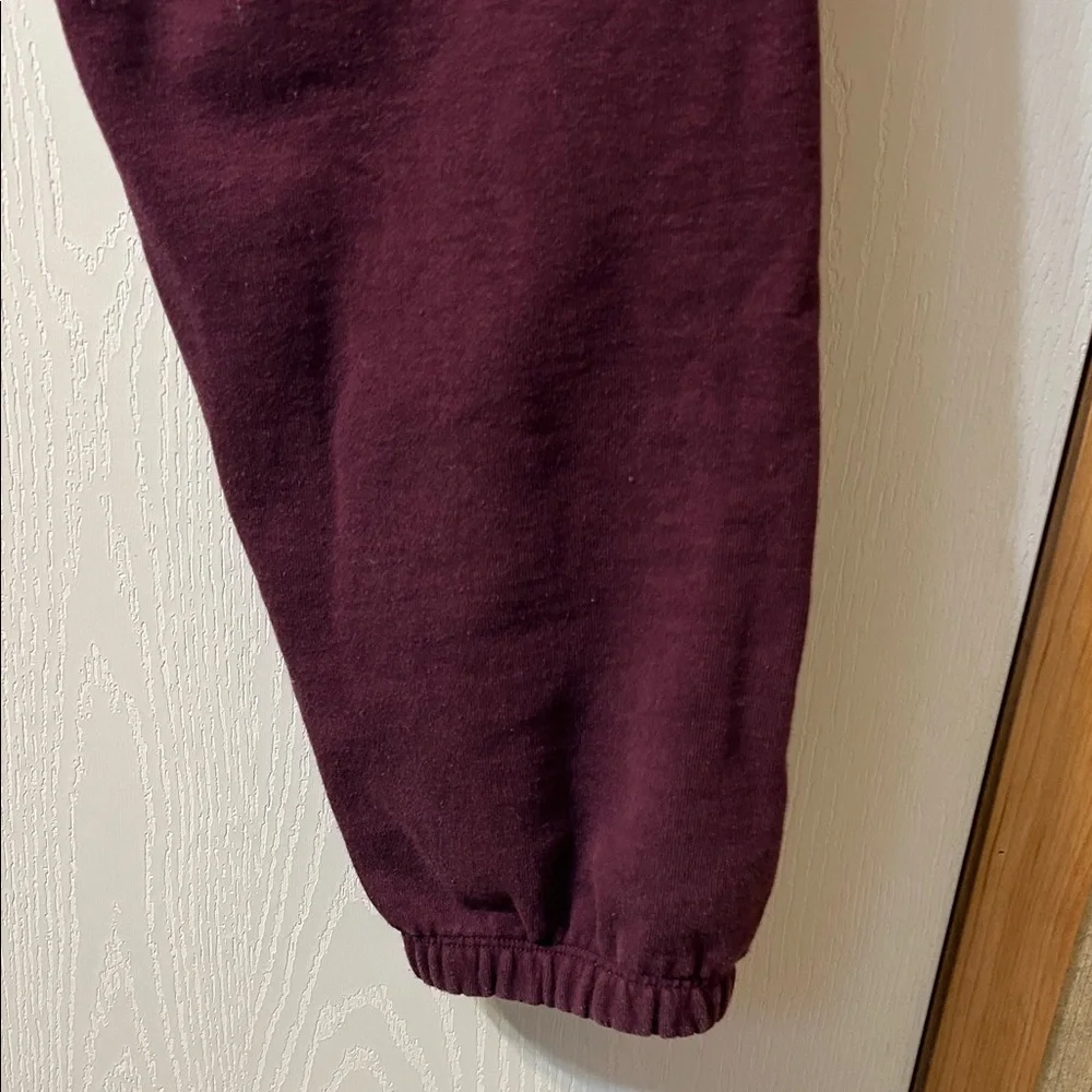 VINTAGE PINK Maroon Jogger Pants - Picture 6 of 8